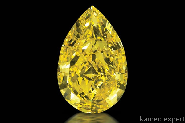 Желтый алмаз
